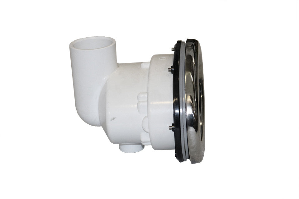 Passion | 9 5/8" Mega Swim Jet, verstelbaar richtingvast en glad, chroom-zwart afwerking, Passion