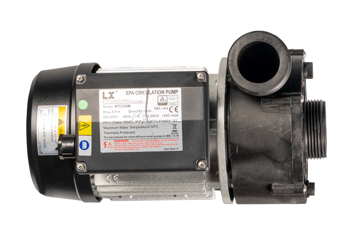 Pompe de circulation WTC50M - 0,35 HP, vitesse unique