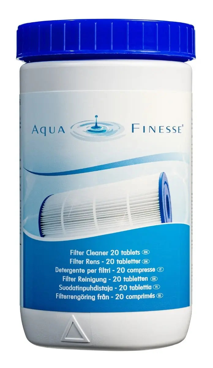 AquaFinesse Filter Cleaner voor snelle en grondige spa-filterreiniging, ideaal voor pomp jacuzzi onderhoud Aqua Finesse