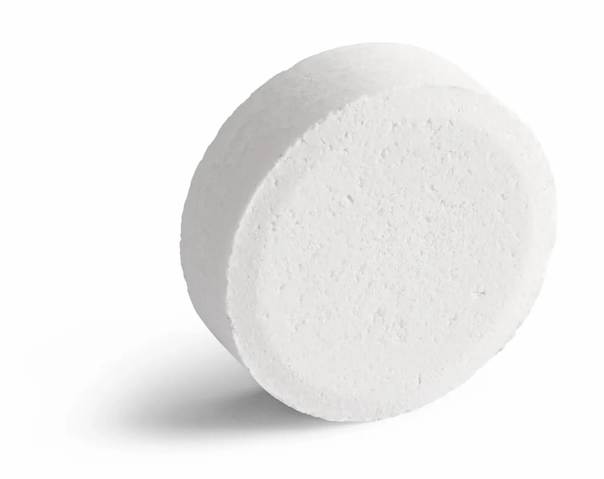 SpaClean tablet voor dieptereiniging van spa leidingen, verlengt levensduur en verbetert waterkwaliteit Aqua Finesse