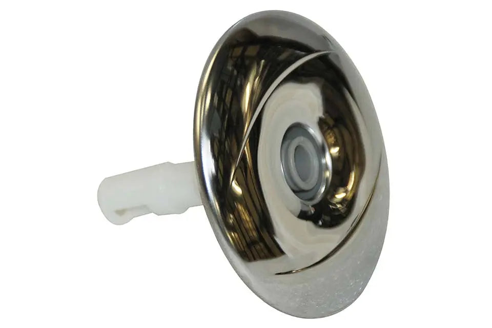 3 1/4" Cluster Jet, Adjustable Directional, chrome-zwart, voor spa pomp jacuzzi isoleren Passion