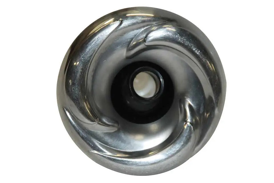 3 3/8" Mini Jet, Adjustable Directional voor jacuzzi pomp, hoogwaardige chrome-zwart afwerking, Passion