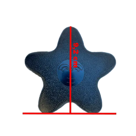 Passion | Star Handle - 1 1/2", Black Passion