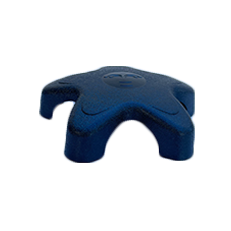 Passion | Star Handle - 1 1/2", Black