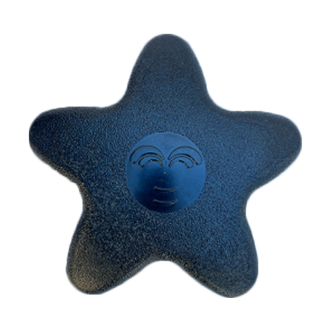 Passion | Star Handle - 2", Black