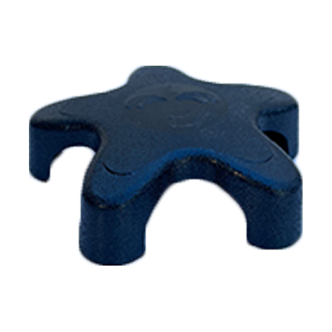 Passion | Star Handle - 2", Black