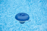 Bestway Flowclear Chloordispenser Ø 12,7 cm drijft in helder zwembadwater voor gelijkmatige chloorafgifte Bestway