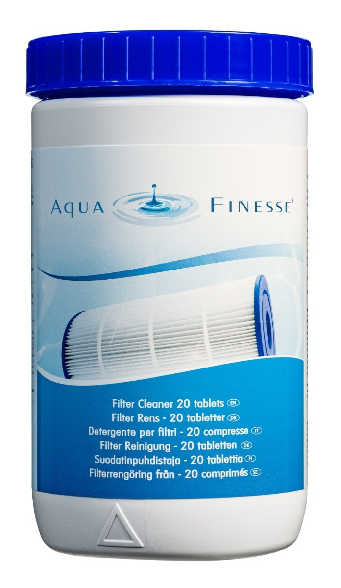 AquaFinesse Filter Cleaner voor snelle en grondige spa-filterreiniging, ideaal voor pomp jacuzzi onderhoud Aqua Finesse